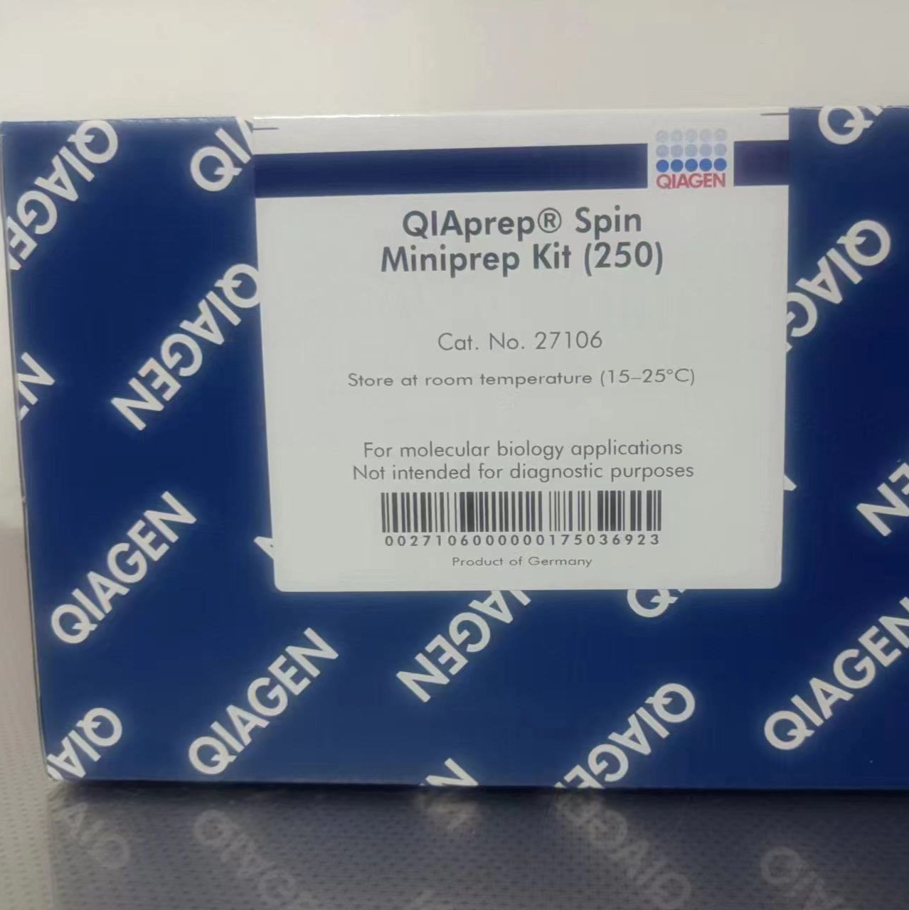 qiagen 凯杰优秀代理商  27106 QIAprep Spin Miniprep Kit (250)