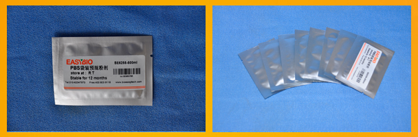 PBS buffer袋装预混粉剂 可配500ml