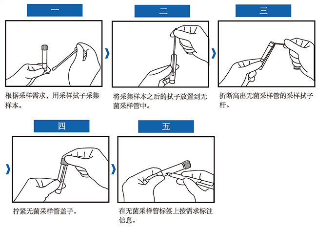 VTM无菌病毒运输液 (病毒采样管) HBPT8661 青