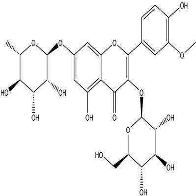 异鼠李素-3-O-葡萄糖-7-O-鼠李糖苷17331-71-4