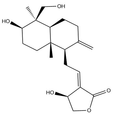穿心莲内酯分析对照品5508-58-7
