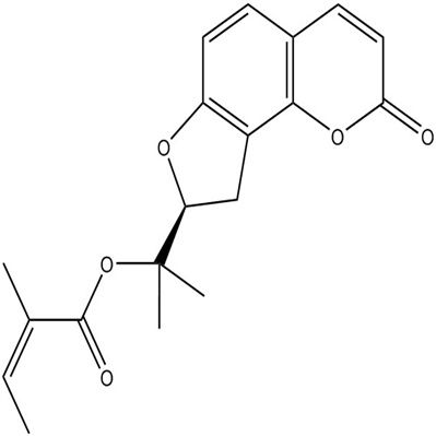 二氢欧山芹醇当归酸酯分析对照品5058-13-9