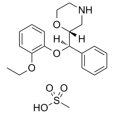 Reboxetine mesylate结构式