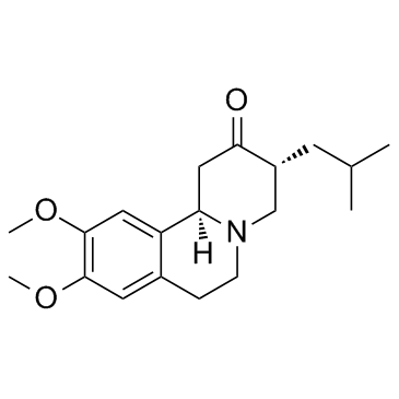 Tetrabenazine (+)-结构式
