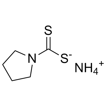 Pyrrolidinedithiocarbamate ammonium结构式