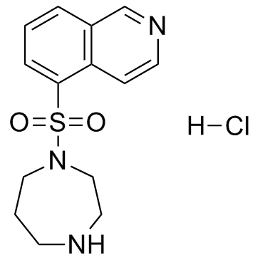 Fasudil Hydrochloride结构式