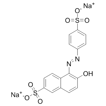Sunset Yellow FCF结构式