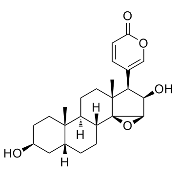 Desacetylcinobufagin结构式