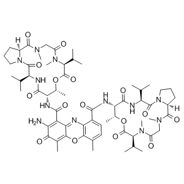 Actinomycin D结构式