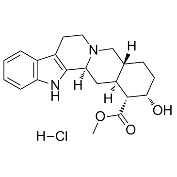 Yohimbine Hydrochloride结构式