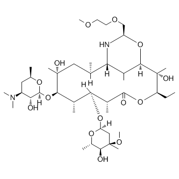 Dirithromycin结构式
