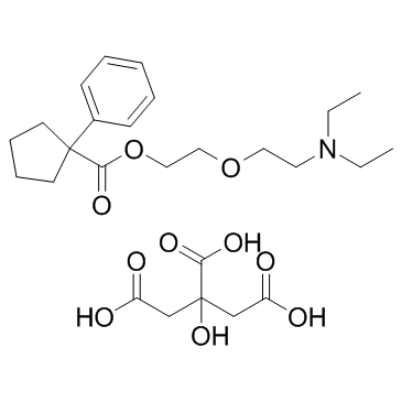 Carbetapentane citrate结构式