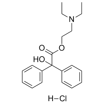 Benactyzine hydrochloride结构式