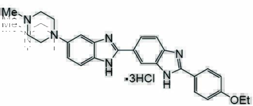 Hoechst 33342分子结构式