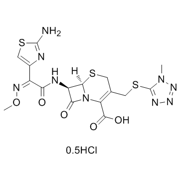 Cefmenoxime hydrochloride结构式
