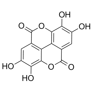Ellagic acid结构式