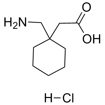 Gabapentin hydrochloride结构式
