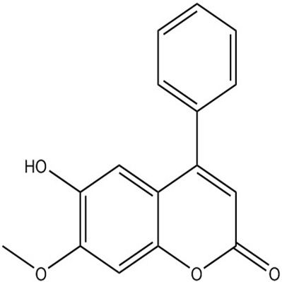 6-羟基-7-甲氧基-4-苯基香豆素482-83-7