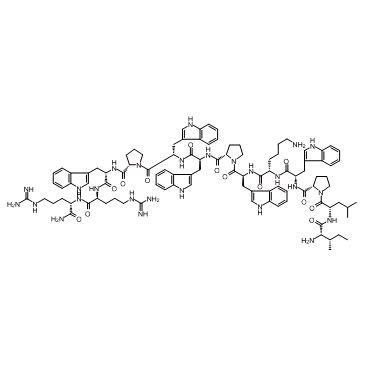 Indolicidin结构式