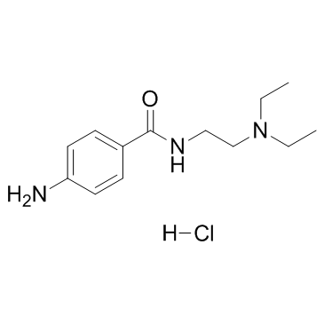 Procainamide hydrochloride结构式