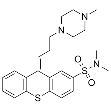 (Z)-Thiothixene结构式