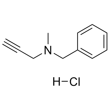 Pargyline hydrochloride结构式