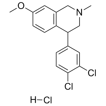 Diclofensine hydrochloride结构式