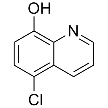 Cloxiquine结构式