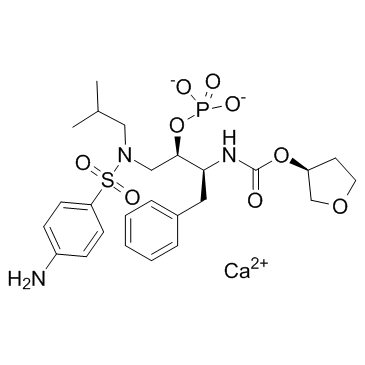 Fosamprenavir Calcium Salt结构式