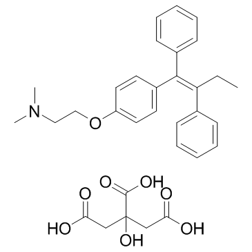 Tamoxifen Citrate结构式