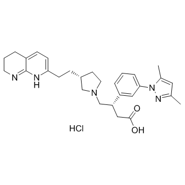 Integrin Antagonist 1 hydrochloride结构式
