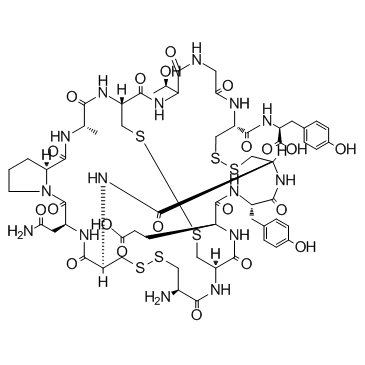 Linaclotide结构式
