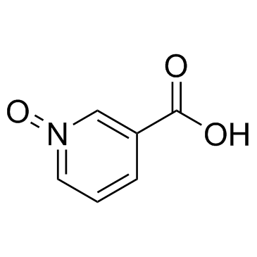 Nicotinic acid N-oxide结构式