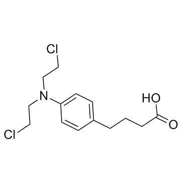Chlorambucil结构式