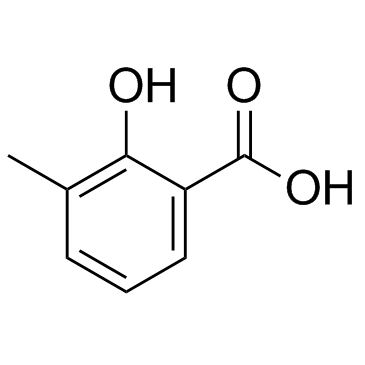 3-Methylsalicylic acid结构式