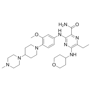 Gilteritinib结构式