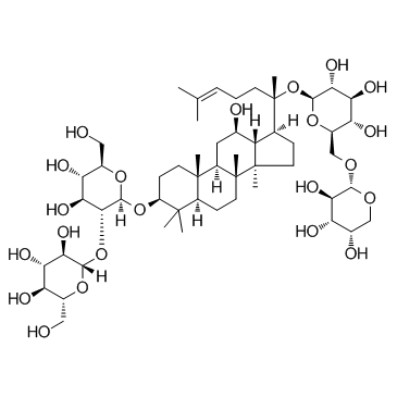 Ginsenoside Rb2结构式