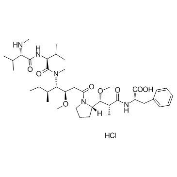 MMAF Hydrochloride结构式