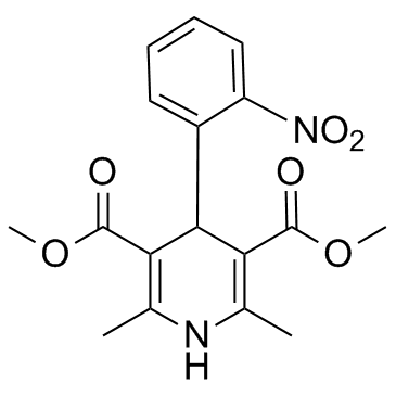 Nifedipine结构式
