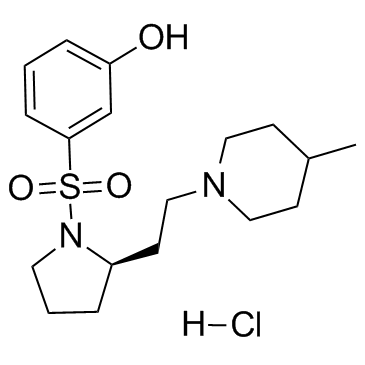 SB-269970 hydrochloride结构式