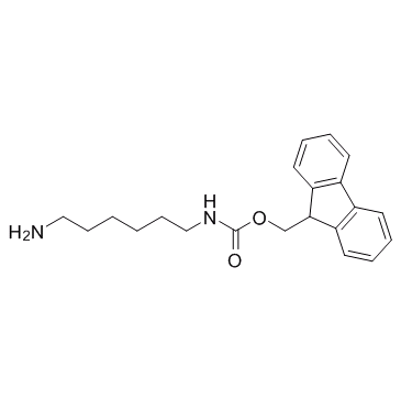Fmoc-1,6-diaminohexane结构式