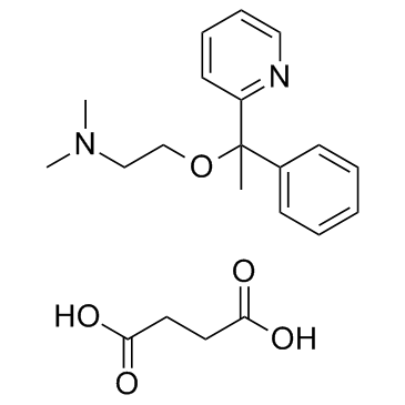 Doxylamine succinate结构式