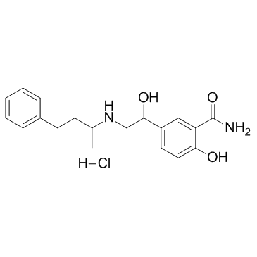Labetalol hydrochloride结构式