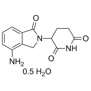 Lenalidomide hemihydrate结构式