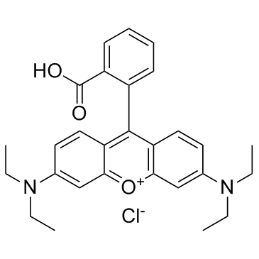 Rhodamine B结构式