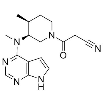 (3S,4S)-Tofacitinib结构式