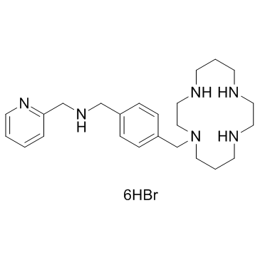 AMD 3465 hexahydrobromide结构式
