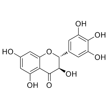 Dihydromyricetin结构式