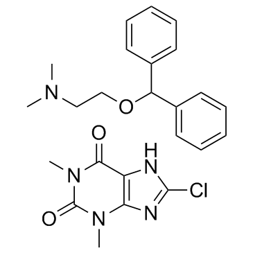 Dimenhydrinate结构式
