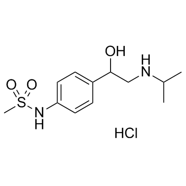 Sotalol hydrochloride结构式